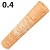 Коврик для йоги ЭВА 173х61х0,4 см (оранжевый Мрамор) E40029